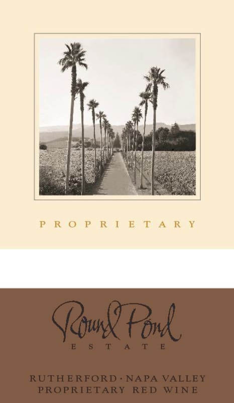 Round Pond Estate Proprietary Red 2014 Front Label