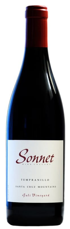 Sonnet Gali Vineyard Tempranillo 2017 Front Bottle Shot