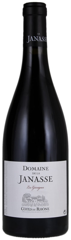 Domaine de la Janasse Cotes du Rhone Cuvee Les Garrigues 2018 Front Bottle Shot