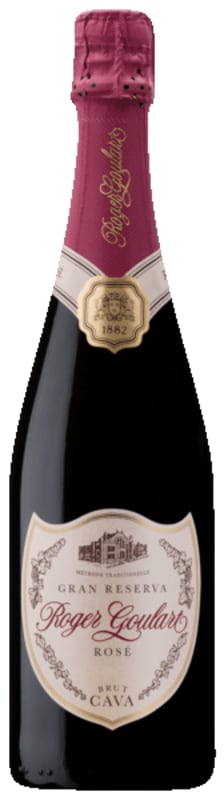 Roger Goulart Gran Reserva Brut Rose Cava 2014 Front Bottle Shot