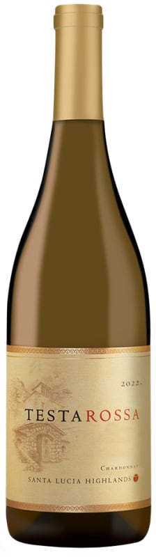 Testarossa Santa Lucia Highlands Chardonnay 2022 Front Bottle Shot