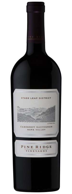 Pine Ridge Stags Leap Cabernet Sauvignon 2023 Front Bottle Shot