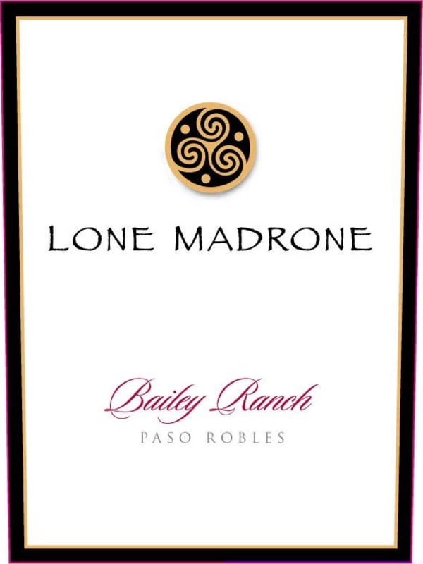 Lone Madrone Bailey Ranch Zinfandel 2007 Front Label
