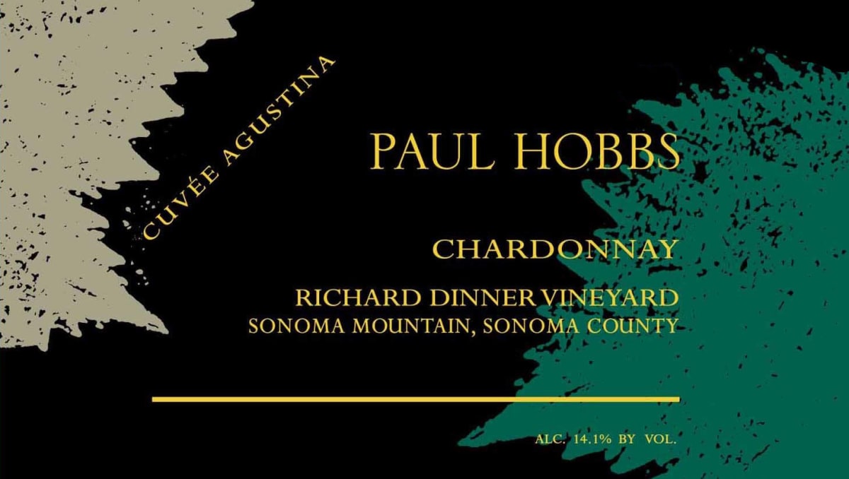 Crossbarn by Paul Hobbs Cuvee Agustina Chardonnay 2013 Front Label