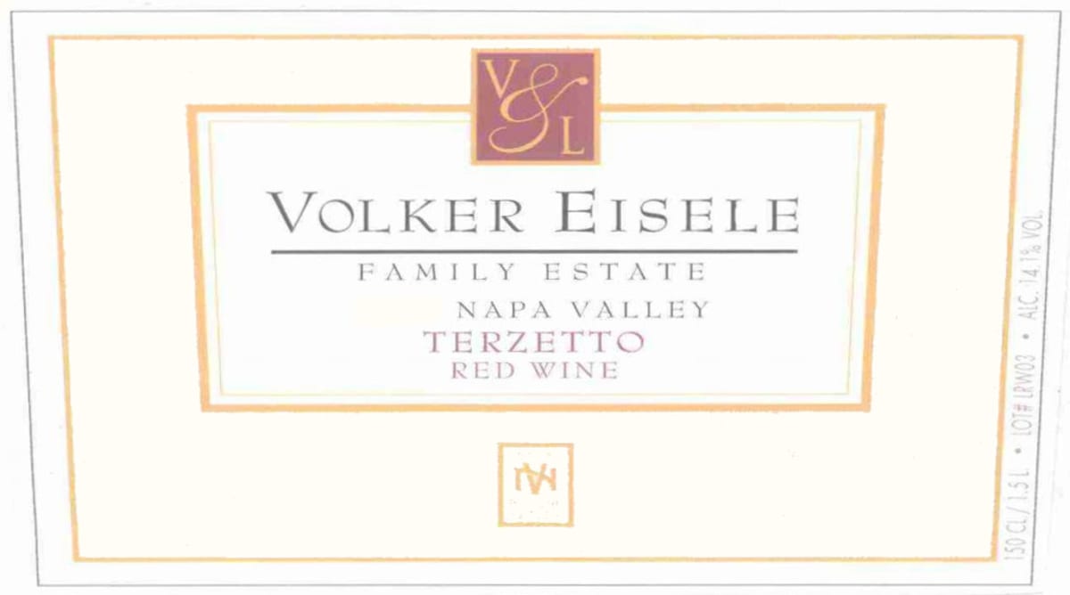 Volker Eisele Terzetto 2005 Front Label
