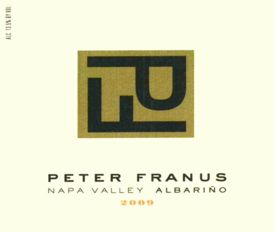 Franus Albarino 2009 Front Label