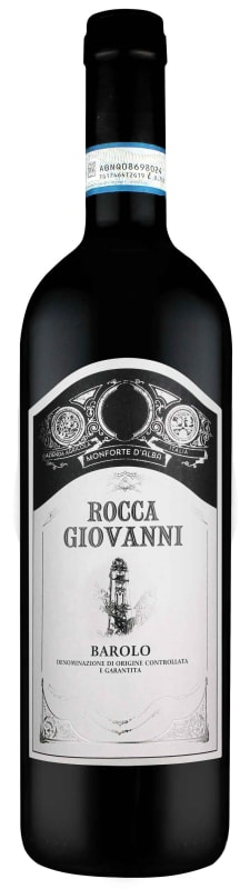 Rocca Giovanni Barolo 2020 Front Bottle Shot