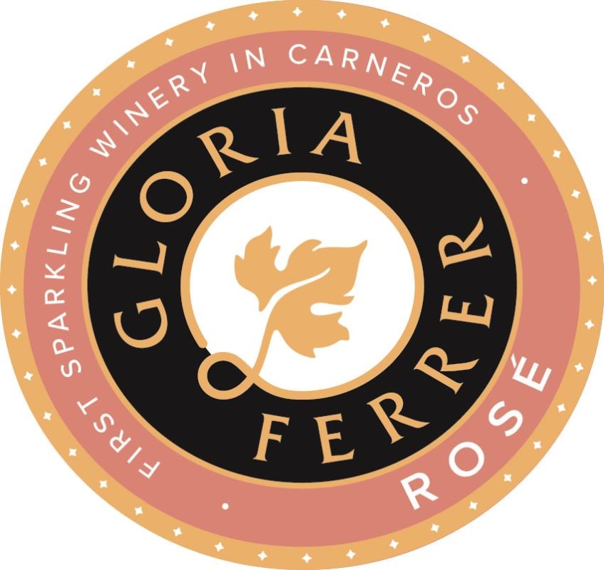 Gloria Ferrer Sparkling Rose (375ML half-bottle) Front Label