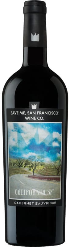 Save Me, San Francisco California 37 Cabernet Sauvignon 2019 Front Bottle Shot