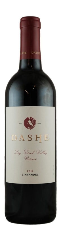 Dashe Dry Creek Reserve Zinfandel (375ML half-bottle) 2017 Front Bottle Shot