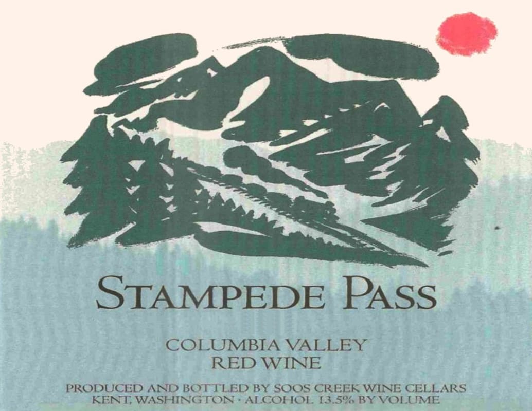 Soos Creek Wine Cellars Stampede Pass 2013 Front Label
