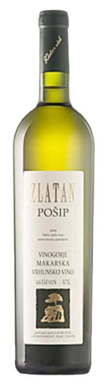 Zlatan Otok Posip 2020 Front Bottle Shot