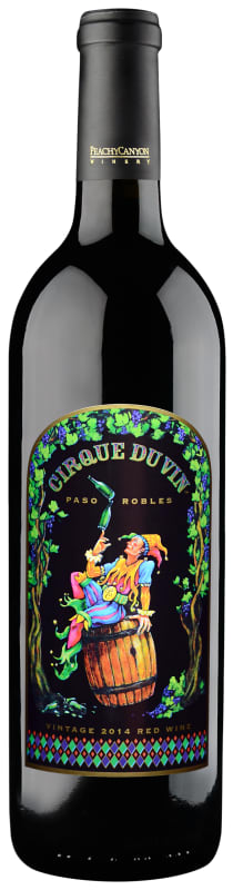 Peachy Canyon Cirque du Vin 2014 Front Bottle Shot