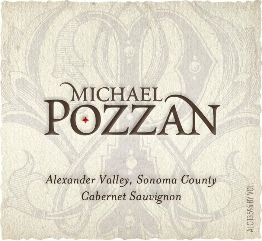 Michael Pozzan Alexander Valley Cabernet Sauvignon 2014 Front Label