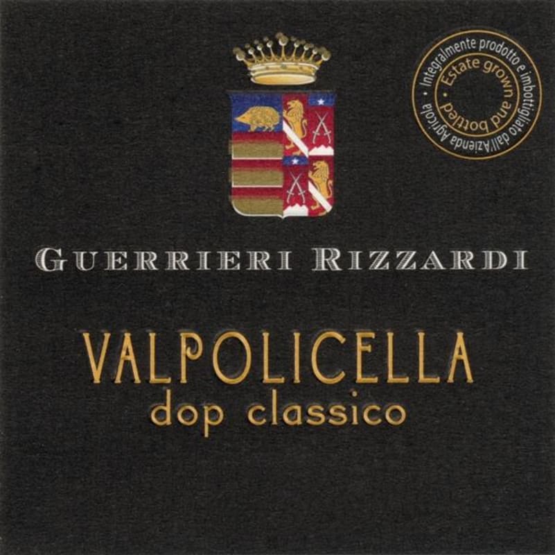 Guerrieri Rizzardi Valpolicella Classico 2016 Front Label
