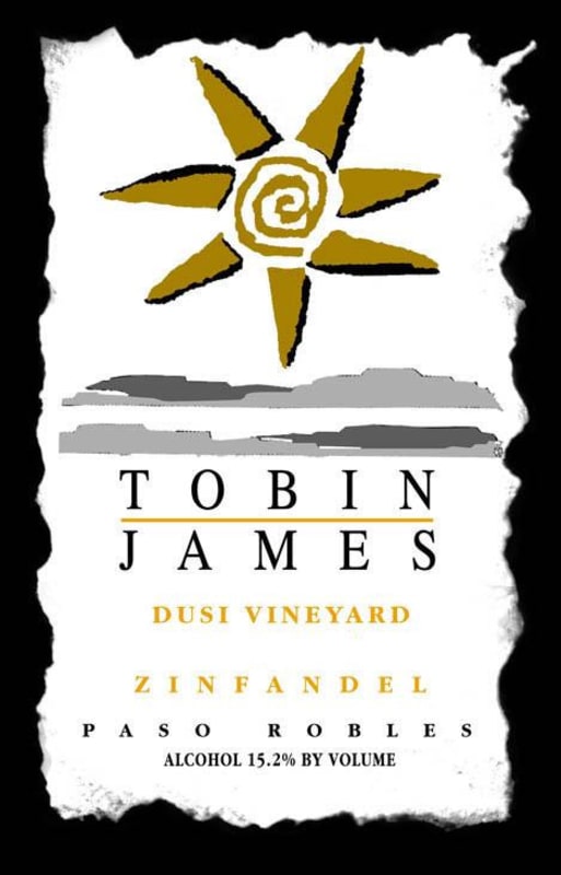 Tobin James Dusi Vineyard Zinfandel 2007 Front Label