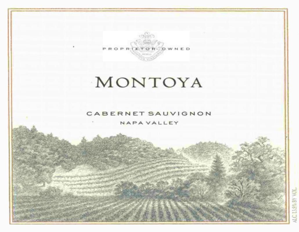Montoya Napa Valley Cabernet Sauvignon 2007 Front Label