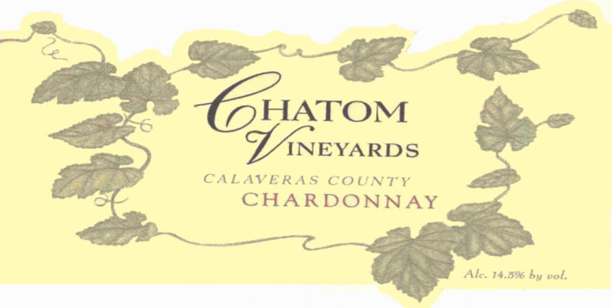 Chatom Chardonnay 2008 Front Label