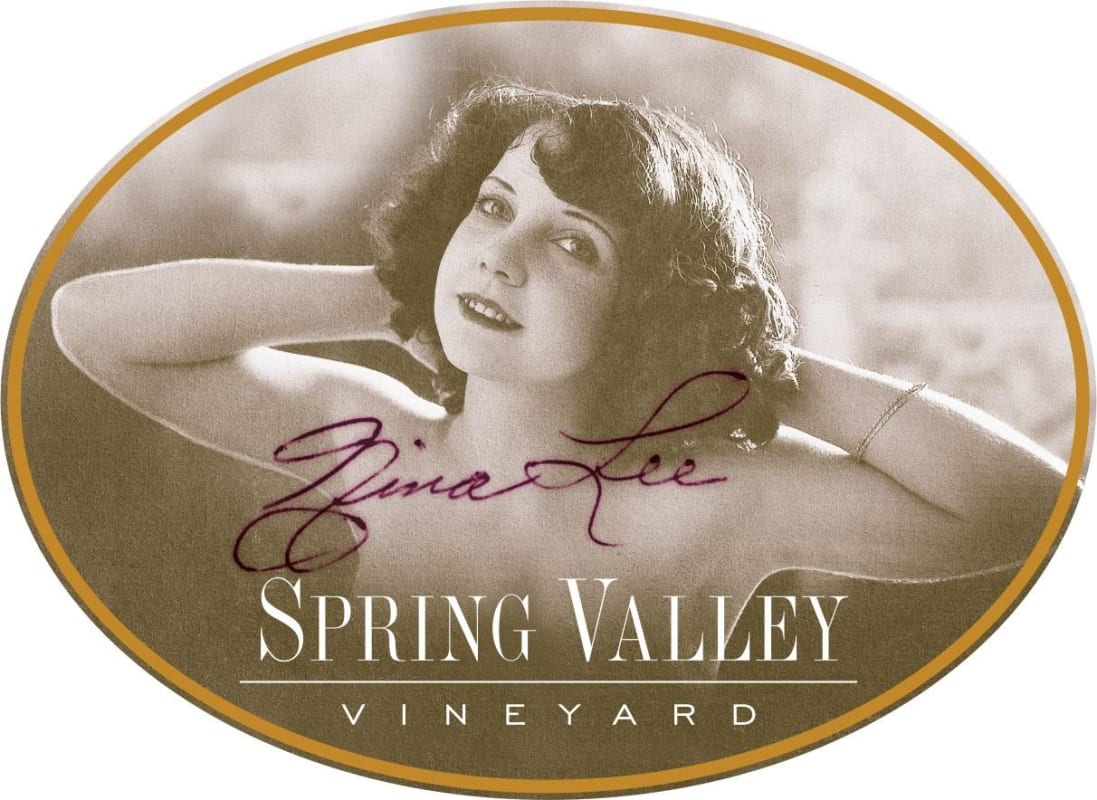 Spring Valley Nina Lee Syrah 2008 Front Label