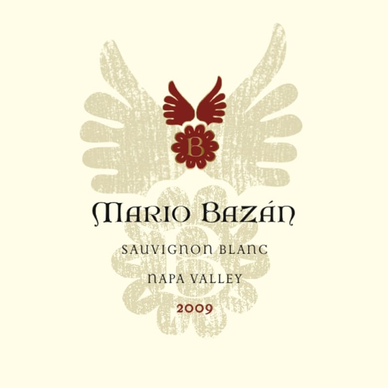 Mario Bazan Cellars Sauvignon Blanc 2009 Front Label