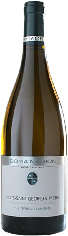 Patrice Rion Nuits-St-Georges Les Terres Blanches Blanc Premier Cru 2018 Front Bottle Shot