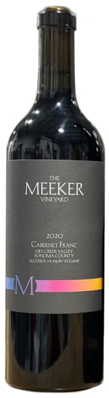 Meeker Cabernet Franc 2020 Front Bottle Shot