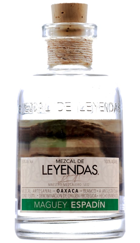 Mezcales de Leyenda Oaxaca Mezcal Front Bottle Shot