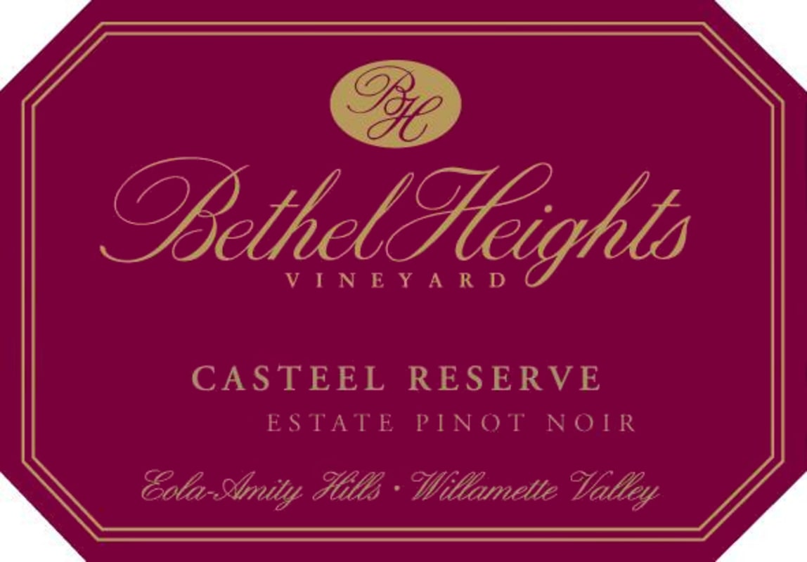Bethel Heights Casteel Reserve Pinot Noir 2015 Front Label