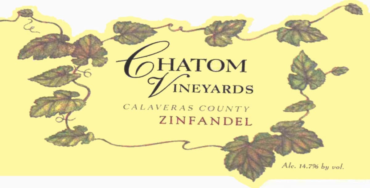 Chatom Zinfandel 2008 Front Label