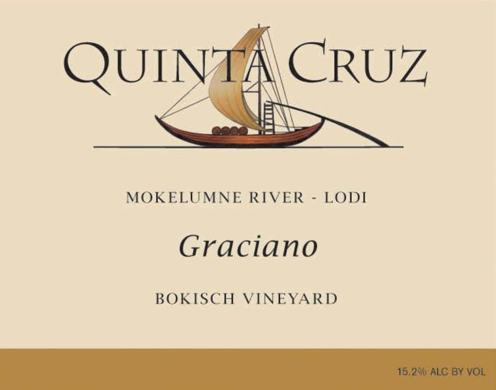 Santa Cruz Mountain Vineyard Bokisch Vineyard Quinta Cruz Graciano 2007 Front Label