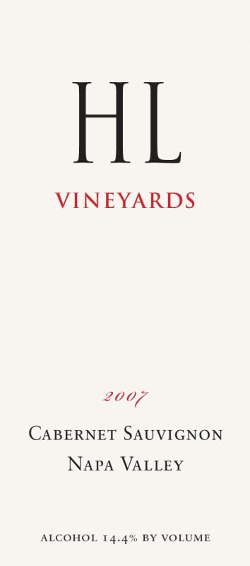 Herb Lamb Cabernet Sauvignon 2007 Front Label