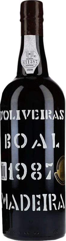 D'Oliveira Boal Madeira 1987 Front Bottle Shot