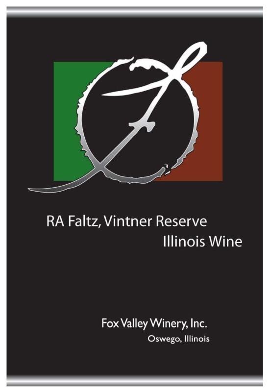 Fox Valley Winery R.A Faltz Vintner Reserve 2007 Front Label