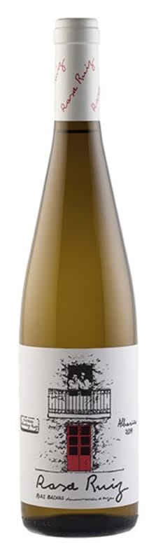 Santiago Ruiz Rosa Ruiz Albarino 2021 Front Bottle Shot