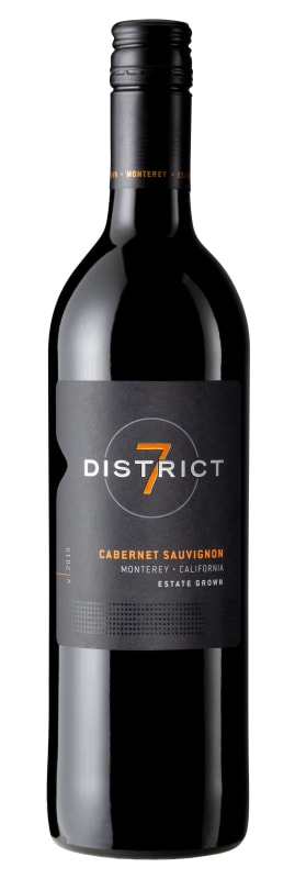 District 7 Cabernet Sauvignon 2019 Front Bottle Shot