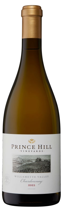 Prince Hill Vineyards Willamette Valley Chardonnay 2023 Front Bottle Shot