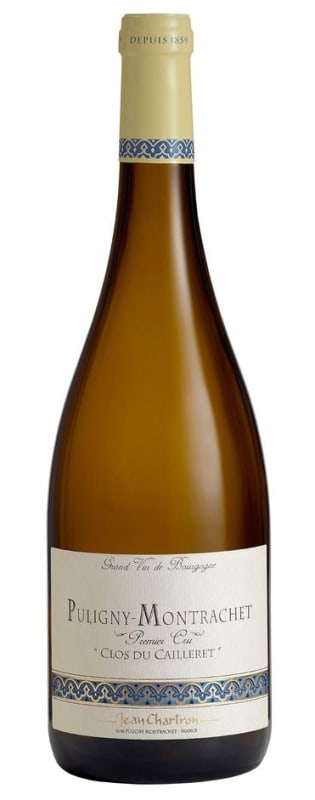 Domaine Jean Chartron Puligny-Montrachet Clos du Cailleret Premier Cru Blanc 2023 Front Bottle Shot