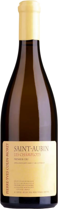 Pierre-Yves Colin-Morey Saint-Aubin Les Champlots Premier Cru 2022 Front Bottle Shot