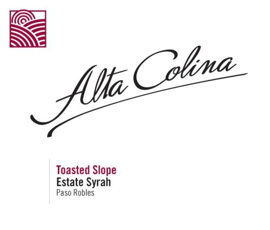Alta Colina Toasted Slope Syrah 2011 Front Label