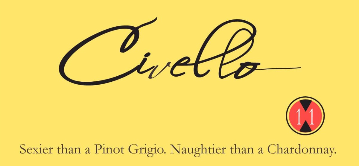 Row Eleven Civello White 2010 Front Label