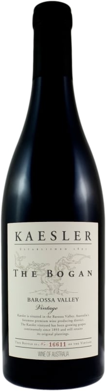 Kaesler The Bogan Shiraz 2016 Front Bottle Shot