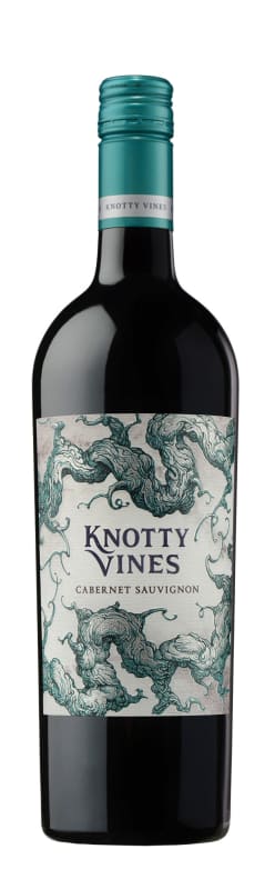 Knotty Vines Cabernet Sauvignon 2020 Front Bottle Shot