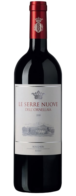 Ornellaia Le Serre Nuove 2018 Front Bottle Shot