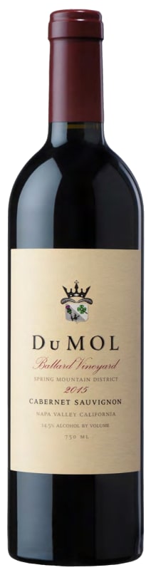 DuMOL Ballard Vineyard Cabernet Sauvignon 2015 Front Bottle Shot