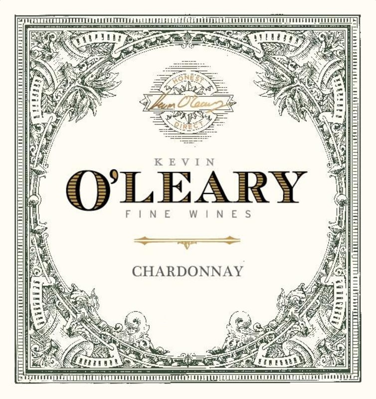 Kevin O'Leary Reserve Series Chardonnay 2014 Front Label