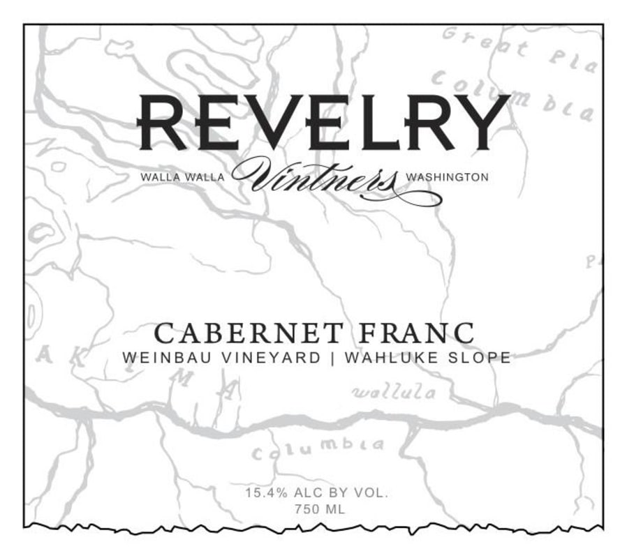 Revelry Vintners Weinbau Vineyard Cabernet Franc 2013 Front Label