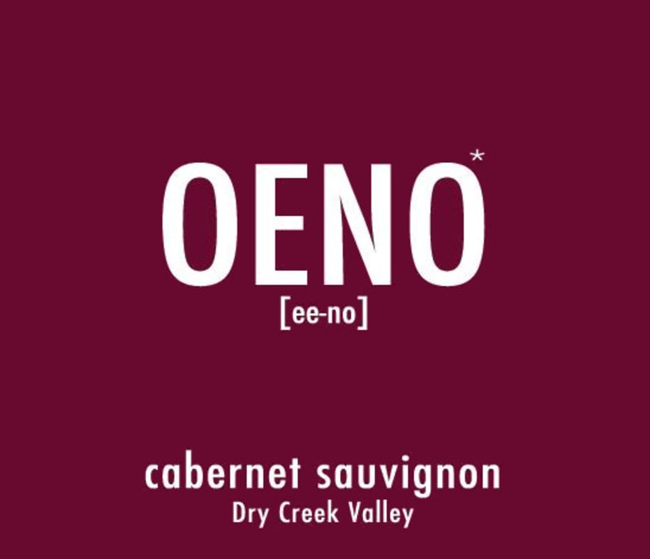 OENO Wines Cabernet Sauvignon 2016 Front Label