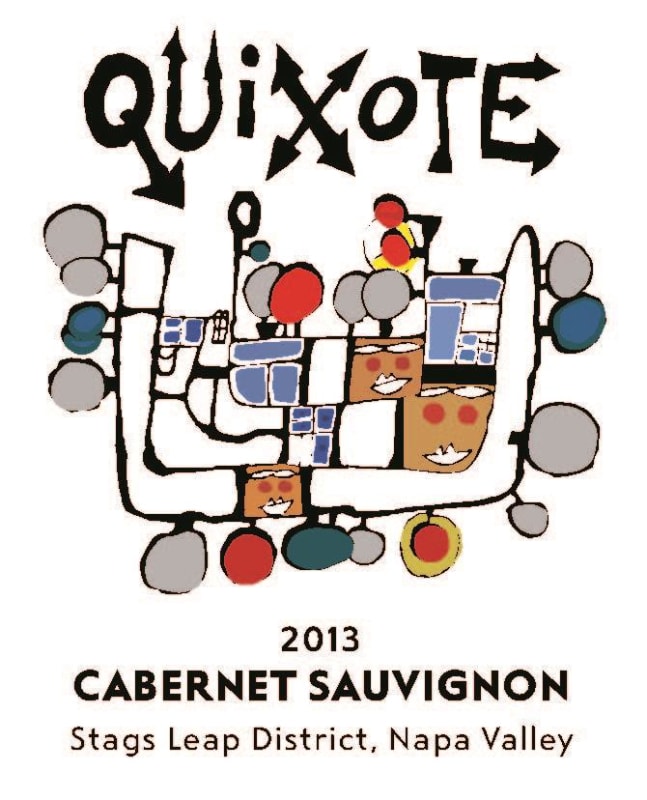 Quixote Stags Leap District Cabernet Sauvignon 2013 Front Label
