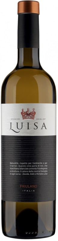 Tenuta Luisa Friulano 2017 Front Bottle Shot