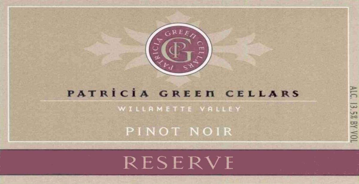 Patricia Green Reserve Pinot Noir 2006 Front Label